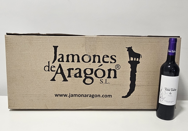 Jamon de Aragón + vino